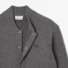 Giacca bomber da uomo in jersey di lana merino Giacca bomber da uomo in jersey di lana merino