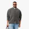 Giacca bomber da uomo in jersey di lana merino Giacca bomber da uomo in jersey di lana merino