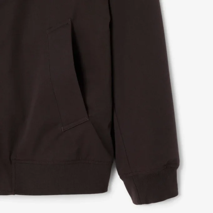 Giacca bomber idrorepellente con badge retrò Giacca bomber idrorepellente con badge retrò