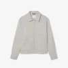 Giacca corta testurizzata