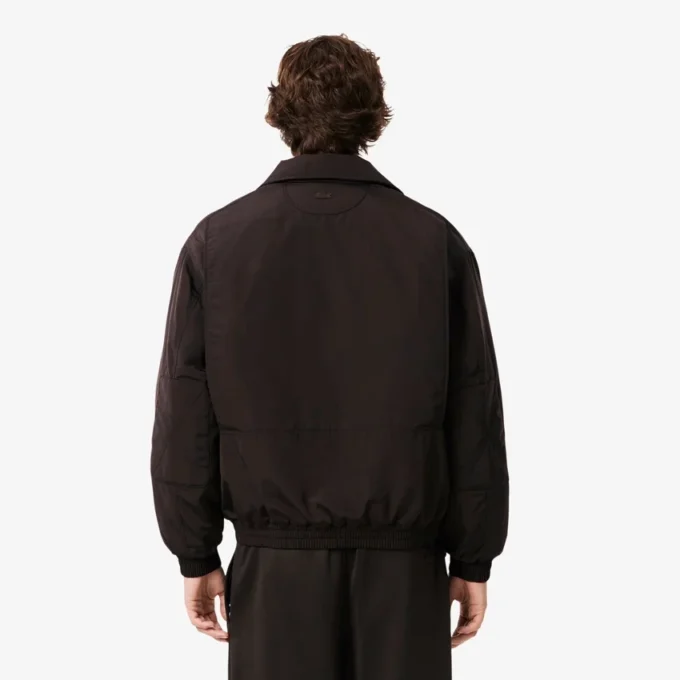 Giacca da aviatore idrorepellente da uomo con badge Giacca da aviatore idrorepellente da uomo con badge
