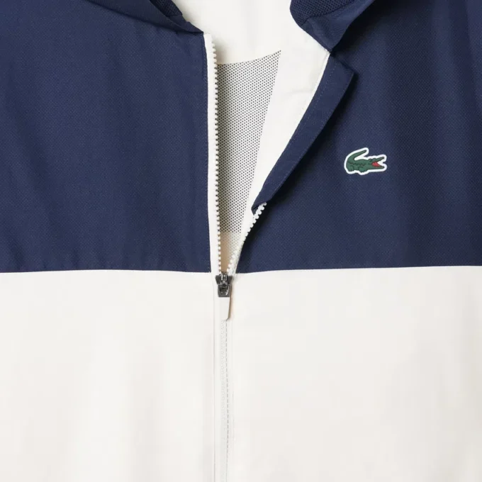Giacca da tennis da uomo idrorepellente con cappuccio Giacca da tennis da uomo idrorepellente con cappuccio