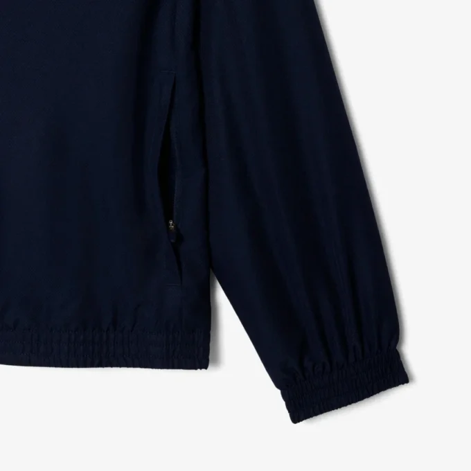 Giacca da tennis da uomo idrorepellente con cappuccio Giacca da tennis da uomo idrorepellente con cappuccio