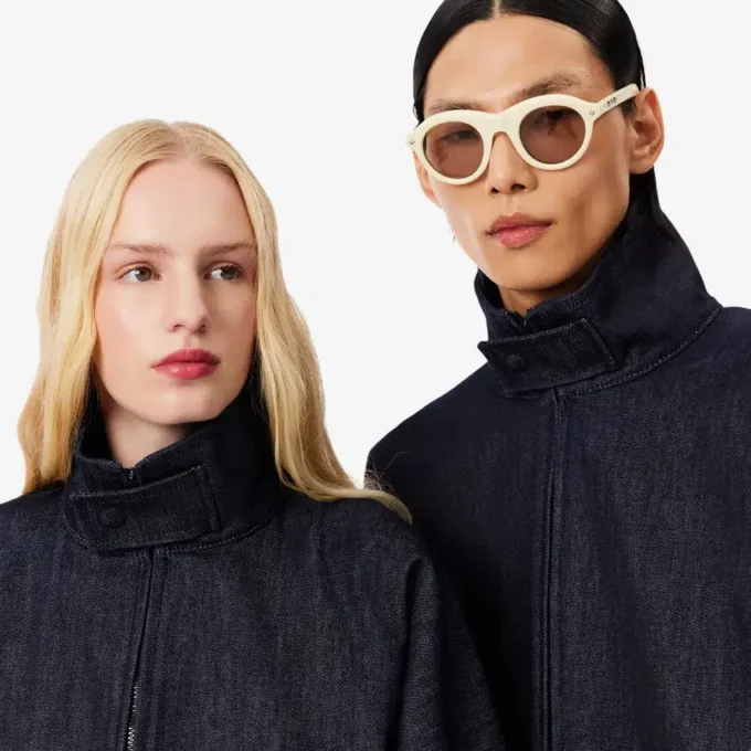 Giacca da tuta in denim Runway