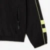 Giacca da uomo con zip, dettagli a contrasto e resistente all’acqua