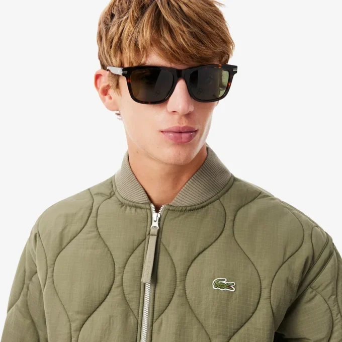 Giacca da uomo idrorepellente con badge Giacca da uomo idrorepellente con badge