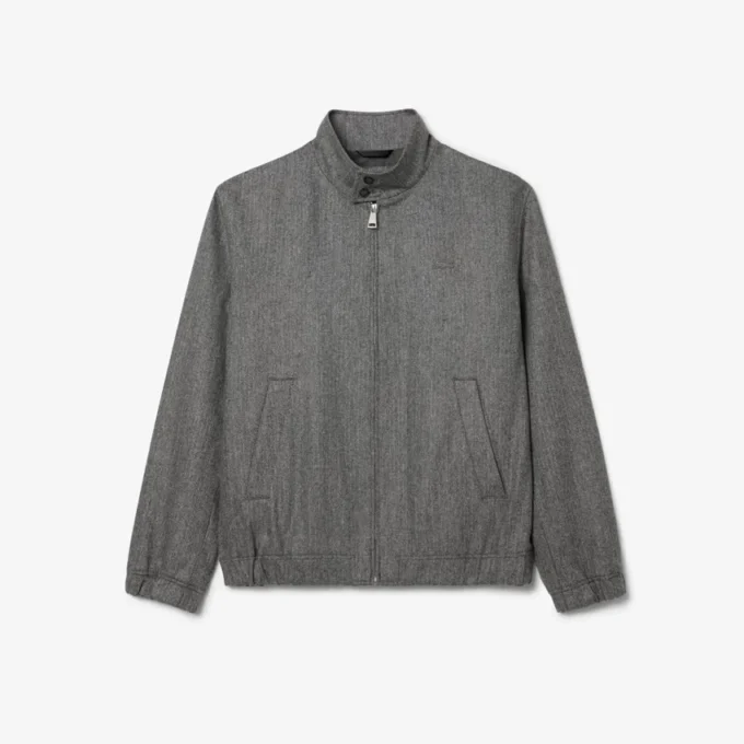 Giacca Harrington da uomo in lana