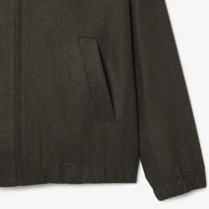 Giacca Harrington da uomo in lana