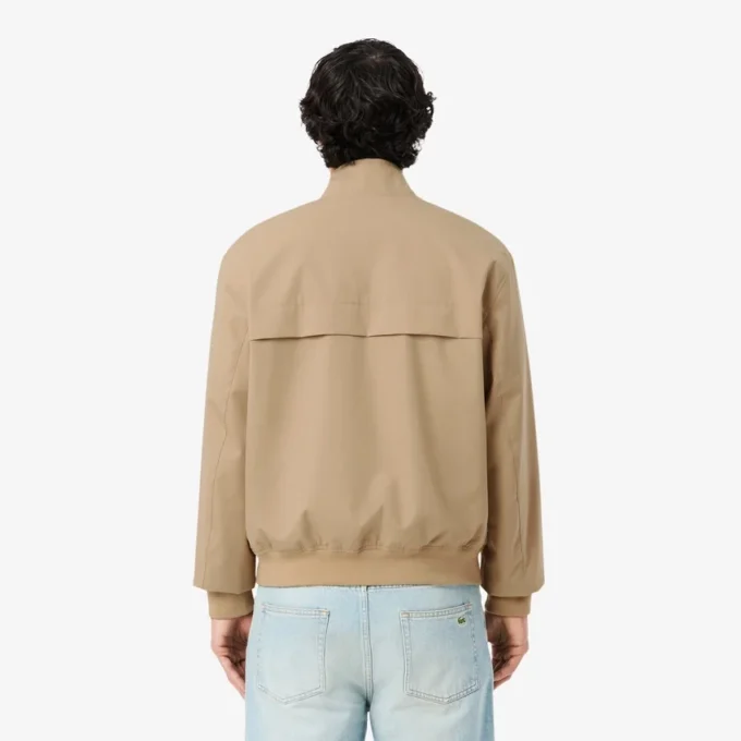 Giacca Harrington in twill idrorepellente
