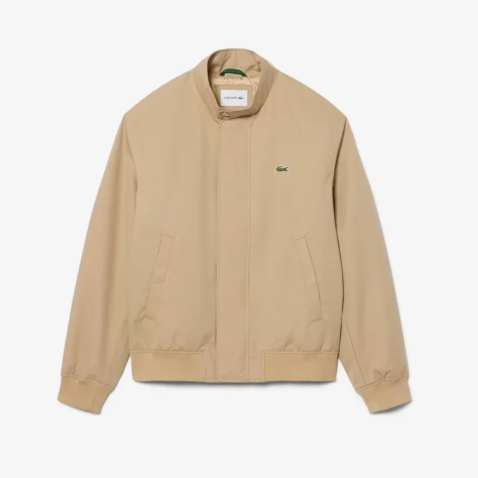 Giacca Harrington in twill idrorepellente