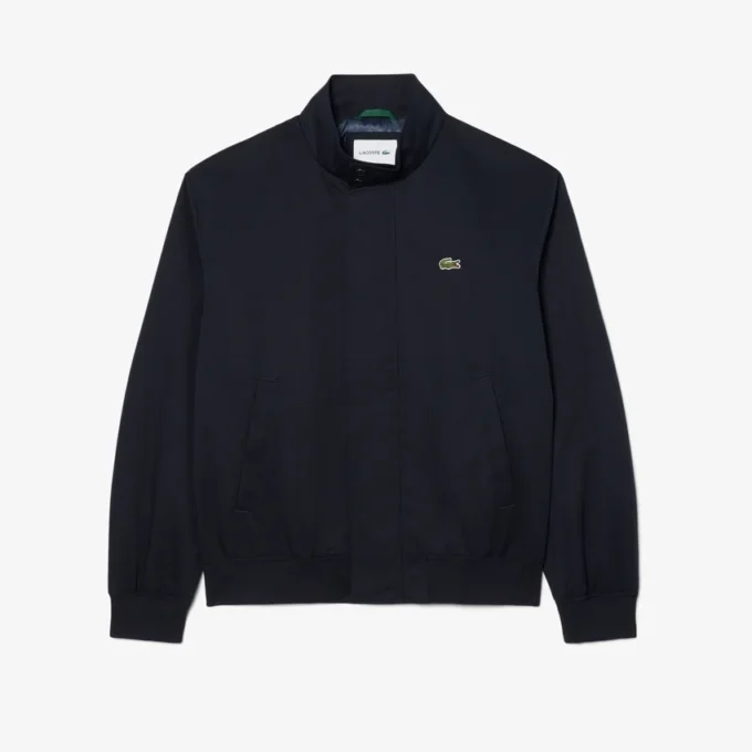 Giacca Harrington in twill idrorepellente