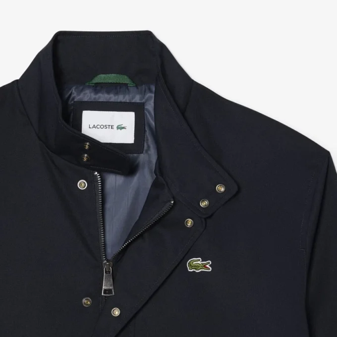 Giacca Harrington in twill idrorepellente