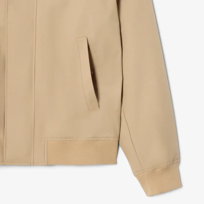Giacca Harrington in twill idrorepellente