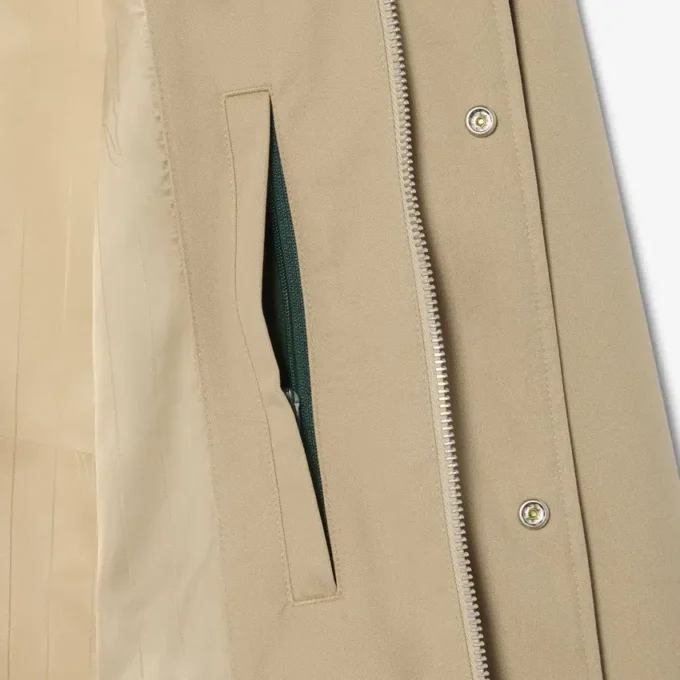 Giacca Harrington in twill idrorepellente