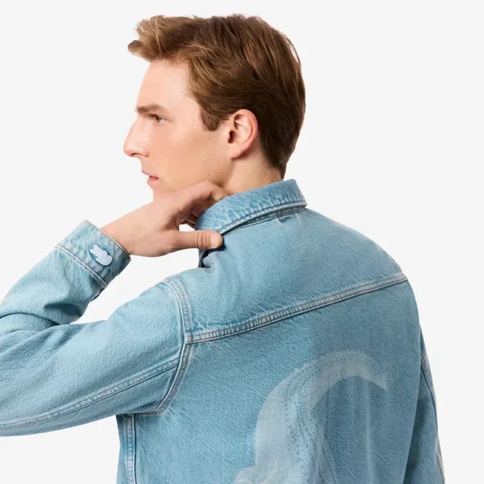 Giacca in denim Crocodile da uomo