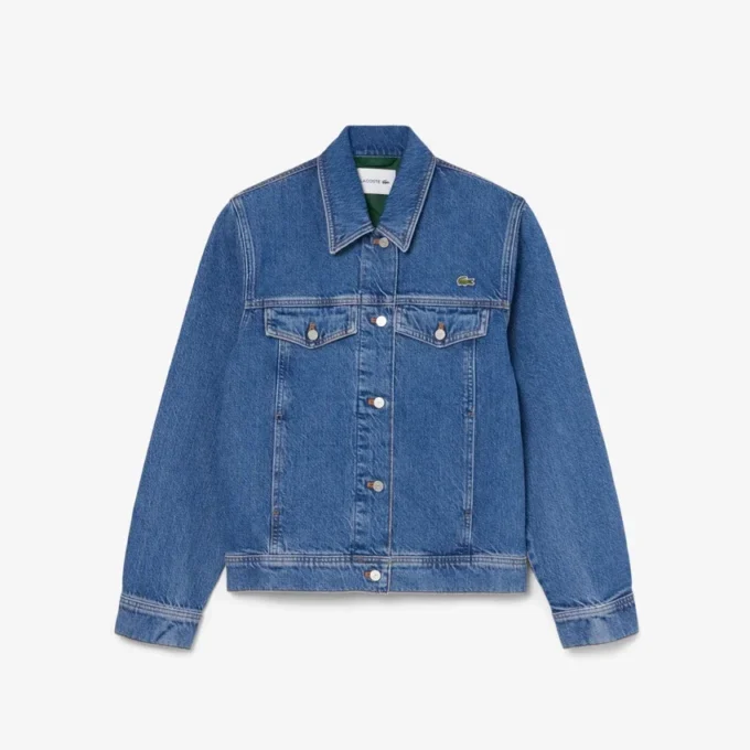 Giacca in denim di cotone Giacca in denim di cotone