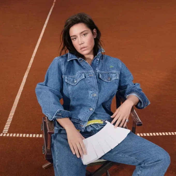 Giacca in denim di cotone Giacca in denim di cotone