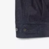 Giacca in denim indaco da passerella