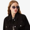 Giacca in denim slim fit con bottoni Giacca in denim slim fit con bottoni