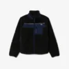 Giacca in pile Sherpa color block da uomo Giacca in pile Sherpa color block da uomo