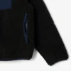 Giacca in pile Sherpa color block da uomo Giacca in pile Sherpa color block da uomo