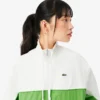 Giacca in twill di cotone con zip e vestibilità comoda Giacca in twill di cotone con zip e vestibilità comoda