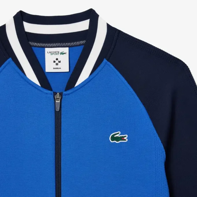 Giacca Lacoste Tennis X Daniil Medvedev Ultra Dry da uomo Giacca Lacoste Tennis X Daniil Medvedev Ultra Dry da uomo
