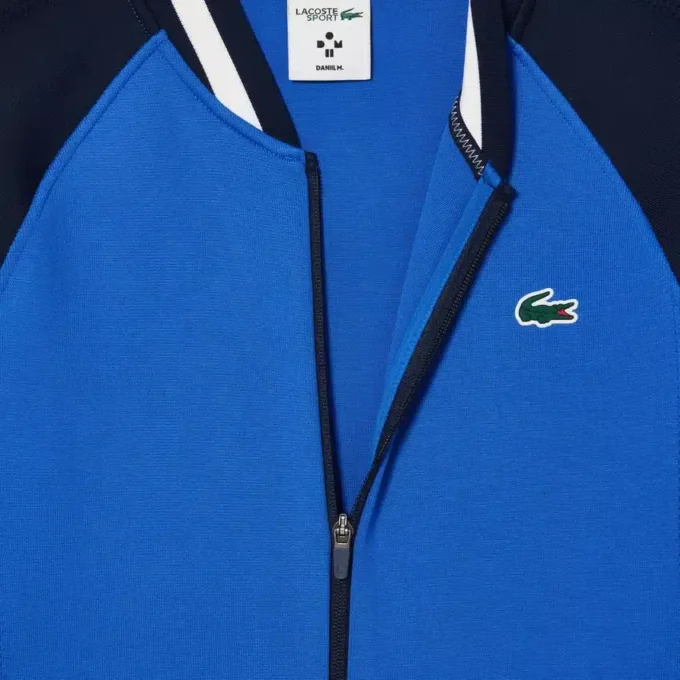 Giacca Lacoste Tennis X Daniil Medvedev Ultra Dry da uomo Giacca Lacoste Tennis X Daniil Medvedev Ultra Dry da uomo