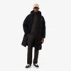 Giacca lunga da uomo in piuma idrorepellente