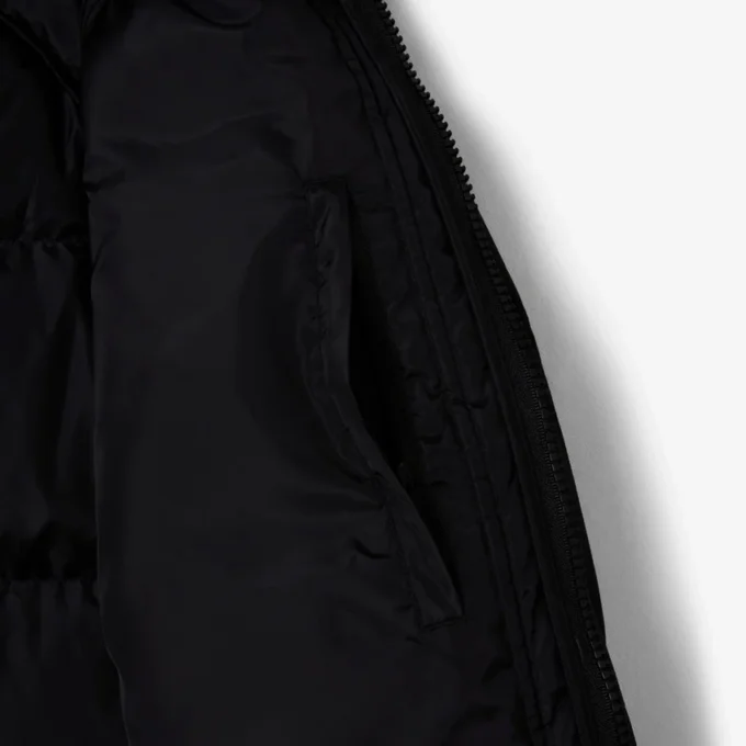 Giacca lunga da uomo in piuma idrorepellente
