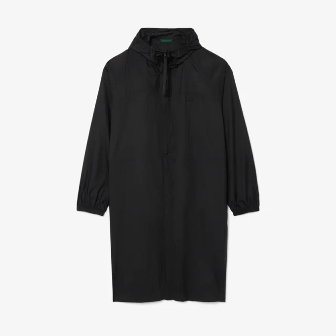 Giacca lunga idrorepellente da uomo ripiegabile