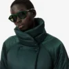 Giacca lunga imbottita iridescente Runway Giacca lunga imbottita iridescente Runway