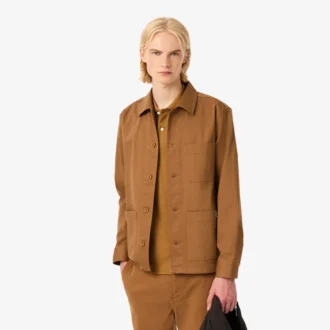 Giacca oversize da uomo in cotone