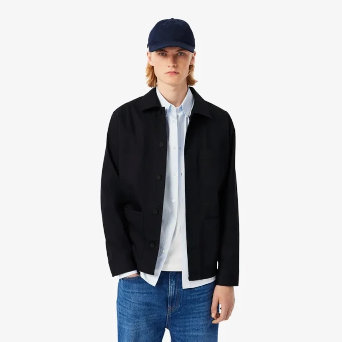 Giacca oversize da uomo in cotone Giacca oversize da uomo in cotone