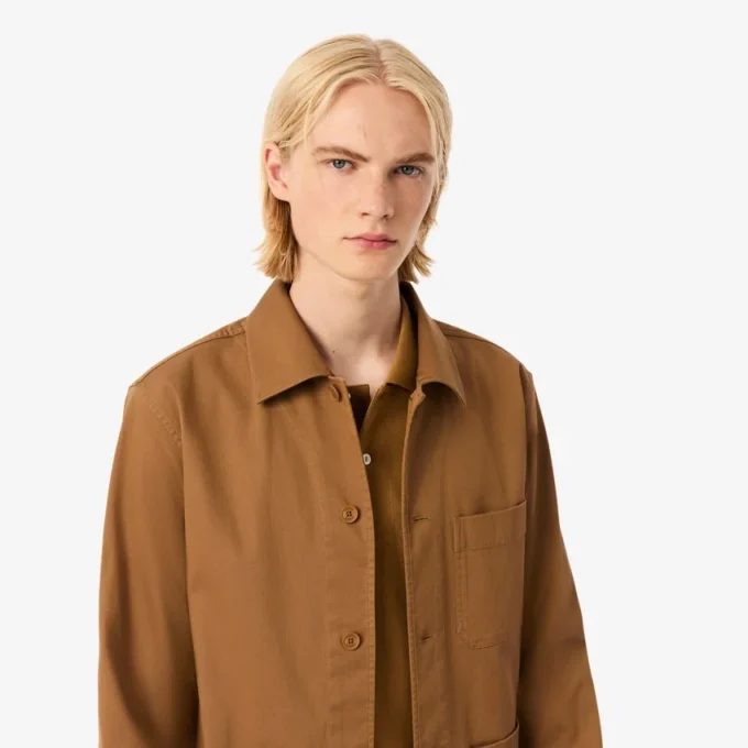Giacca oversize da uomo in cotone Giacca oversize da uomo in cotone