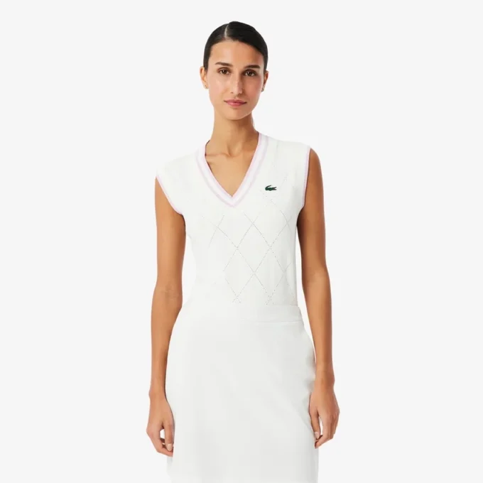 Gilet da golf elasticizzato da donna Gilet da golf elasticizzato da donna