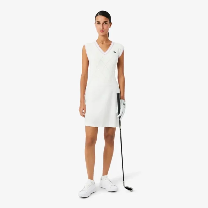 Gilet da golf elasticizzato da donna Gilet da golf elasticizzato da donna