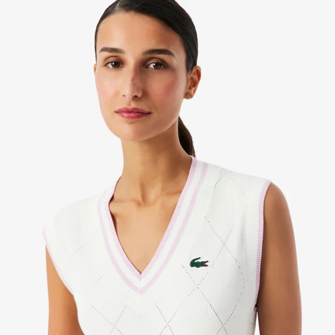 Gilet da golf elasticizzato da donna Gilet da golf elasticizzato da donna