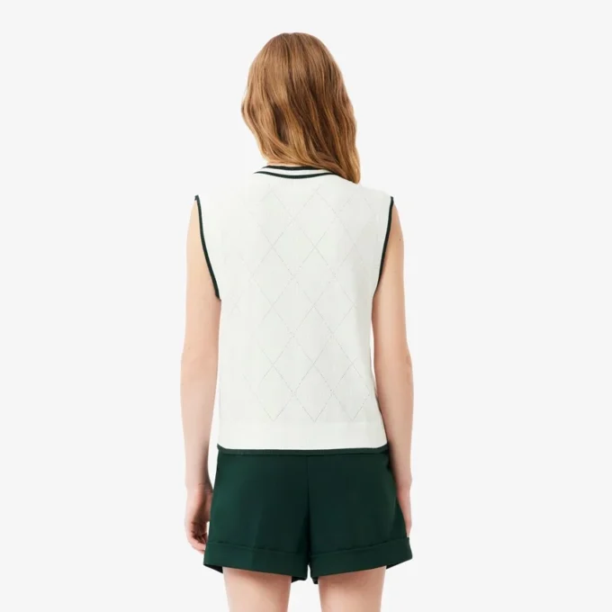 Gilet da golf elasticizzato da donna Gilet da golf elasticizzato da donna
