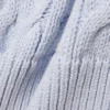 Gilet da uomo in maglia a trecce di cotone Gilet da uomo in maglia a trecce di cotone