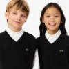 Gilet in cotone e lana per bambini