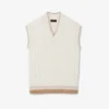 Gilet in maglia a trecce Runway Gilet in maglia a trecce Runway