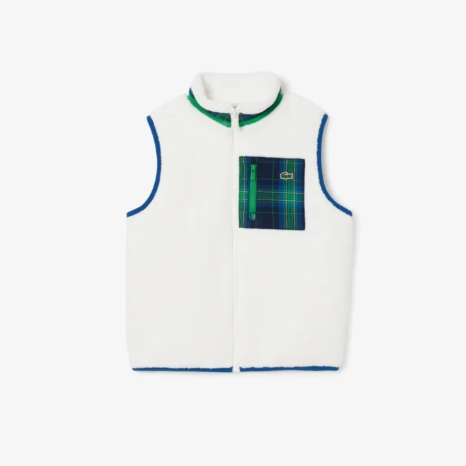 Gilet in pile Sherpa senza maniche da bambino Gilet in pile Sherpa senza maniche da bambino