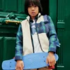 Gilet in pile Sherpa senza maniche da bambino Gilet in pile Sherpa senza maniche da bambino