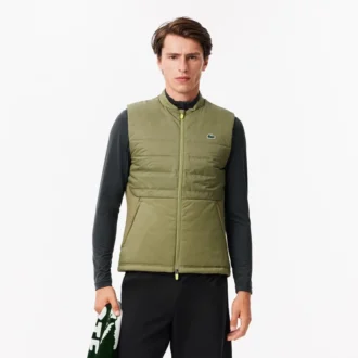 Gilet sportivo trapuntato da uomo