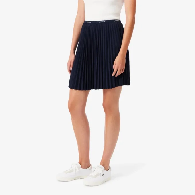 Gonna a pieghe corta da donna Gonna a pieghe corta da donna