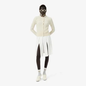 Gonna a pieghe fluida Runway