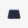 Gonna a pieghe in cotone Oxford Gonna a pieghe in cotone Oxford