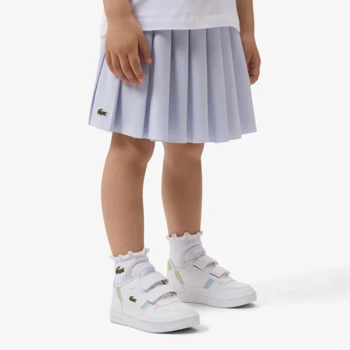 Gonna a pieghe in cotone Oxford Gonna a pieghe in cotone Oxford