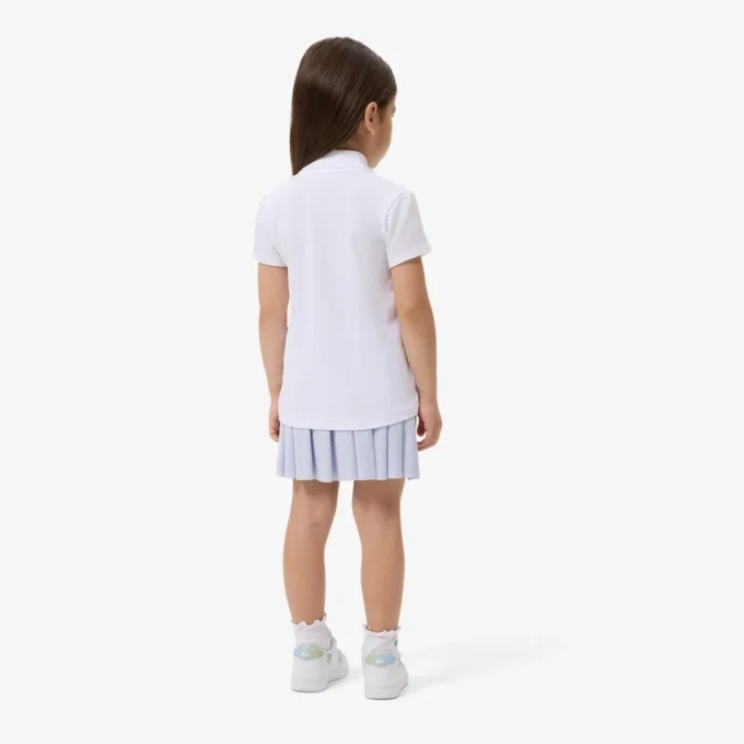 Gonna a pieghe in cotone Oxford Gonna a pieghe in cotone Oxford